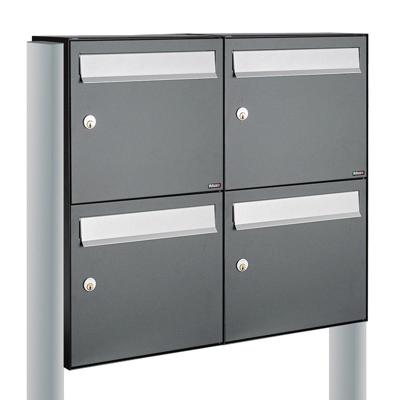 Allux Flow Set 2-Breed, 2-Hoog Op Statief Antraciet - 40040065_2x2s