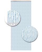 Vliegengordijn Kunststof Bali Blauw - 100cm x 240cm - thumbnail