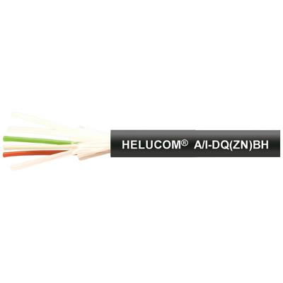 HELU 802280-100 Glasvezelkabel Multimode OM3 Zwart 100 m