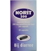 Norit Capsules 200mg - thumbnail