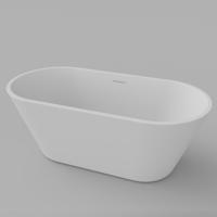 Arcqua Colpa vrijstaand ligbad 170x76cm acryl glans wit BAD104411 - thumbnail