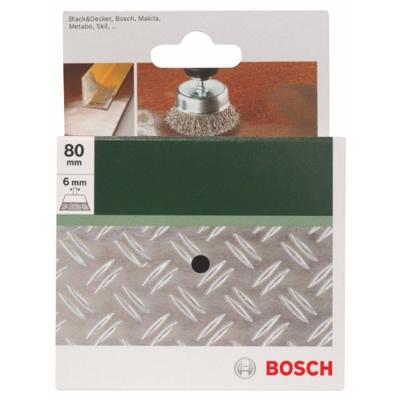 Bosch Accessoires Komstaalborstels voor boormachines - gegolfde draad, 80 mm - 2609256520