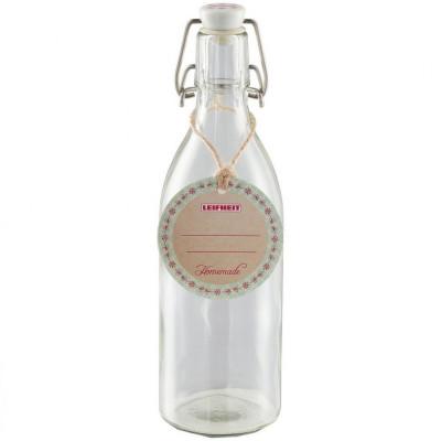 Leifheit 3187 ronde weckfles 500 ml glas/rvs Leifheit 3187 ronde weckfles 500 ml glas/rvs