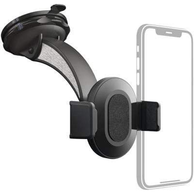 Hama Telefoonhouder voor in de auto 360° draaibaar 55 - 85 mm Bevestigingswijze (auto): Zuignap