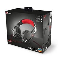 Trust GXT 322 Carus Gaming Headset - Black - thumbnail