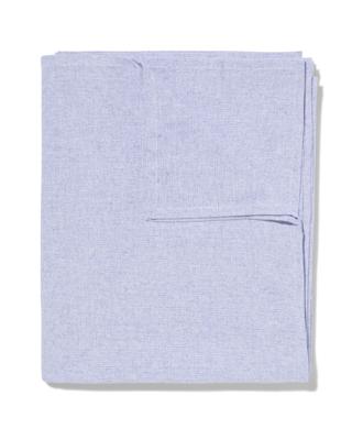 HEMA Tafelkleed blauw chambray katoen 140x240 (blauw)