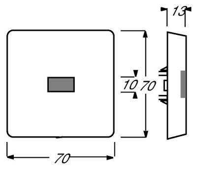 Busch-Jaeger 2CKA001731A1969 Uitschakelaar, Wisselschakelaar, Kruisschakelaar, Knop Afdekking Allweather 44 (IP44) Aluminium, Witaluminium (RAL 9006) 1 stuk(s)