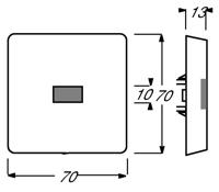Busch-Jaeger 2CKA001731A1969 Uitschakelaar, Wisselschakelaar, Kruisschakelaar, Knop Afdekking Allweather 44 (IP44) Aluminium, Witaluminium (RAL 9006) 1 stuk(s) - thumbnail