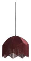 Light & Living Hanglamp 'Malacia' Velvet, 40cm, kleur Bordeaux - thumbnail