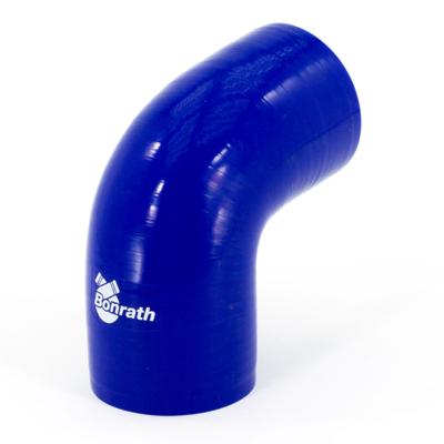 Bonrath siliconen slang Ø60 mm 50 mm 90° blauw Bonrath siliconen slang Ø60 mm 50 mm 90° blauw