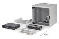 Digitus DN-49100-SET 10inch-patchkast 6 HE Grijs - thumbnail