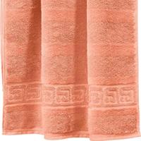 Cawö Cawö Noblesse Uni Badhanddoek Zalm - thumbnail