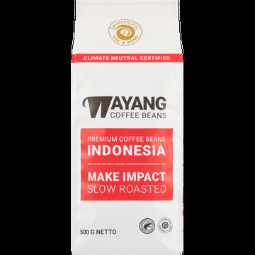 Wayang Premium Coffee Beans Indonesia 500 g bij Jumbo