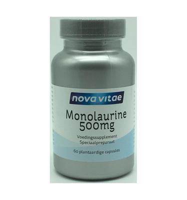 Nova Vitae Monolaurine 500mg 60 Vegetarische capsules