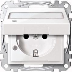 Merten MEG2313-0419 Wandcontactdoos System M Polar-wit 1 stuk(s)