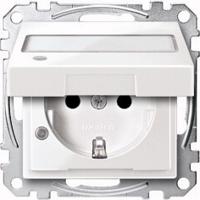 Merten MEG2313-0419 Wandcontactdoos System M Polar-wit 1 stuk(s) - thumbnail