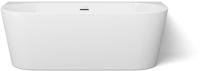 Looox Cool semi-vrijstaand ligbad - 170x80x57cm - Acryl wit glans coolwall17080gw - thumbnail