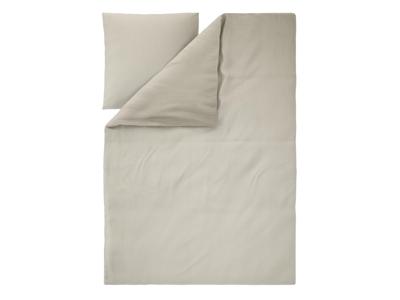 LIVARNO Mousseline dekbedovertrek 140 x 200 cm (Beige)