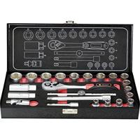 TOOLCRAFT 826373 Dopsleutelset Metrisch 3/8 (10 mm) 23-delig - thumbnail