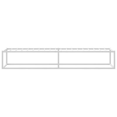 Bedframe zonder matras 90x200 cm wit