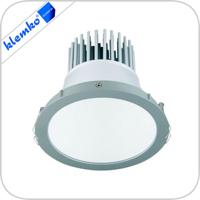 Klemko Led downlighter 173mm met COB led 3000K aluminium excl driver 863200 - thumbnail