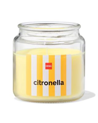 HEMA Citronella geurkaars in glas met Ø10x10