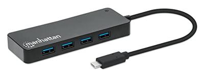 Manhattan 168410 USB 3.0-hub Zwart