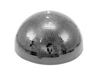 Eurolite gemotoriseerde halve spiegelbol 40 centimeter zwart - thumbnail