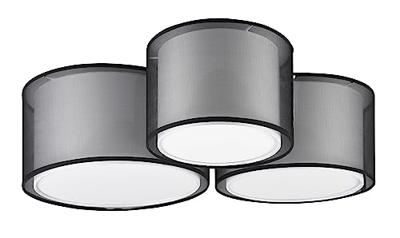 Trio Slaapkamer plafondlampBurton 3-lichts - 611490332