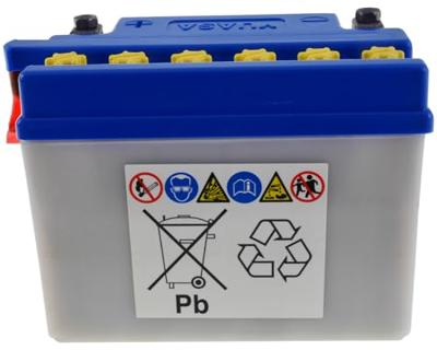 Yuasa YB4LB DC Motorfietsaccu 12 V 4 Ah Pooltype: Schroefklem type 5 Yuasa YB4LB DC Motorfietsaccu 12 V 4 Ah Pooltype: Schroefklem type 5