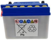 Yuasa YB4LB DC Motorfietsaccu 12 V 4 Ah Pooltype: Schroefklem type 5 - thumbnail