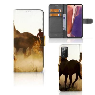 Samsung Galaxy Note 20 | Telefoonhoesje | Met pasjeshouder | Design Cowboy
