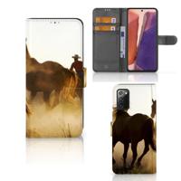 Samsung Galaxy Note 20 | Telefoonhoesje | Met pasjeshouder | Design Cowboy - thumbnail