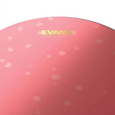 Evans B13HR Hydraulic Red Coated Snare Drumvel, 13 inch