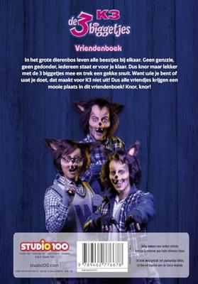 Studio 100 vriendenboek de 3 biggetjes Studio 100 vriendenboek de 3 biggetjes