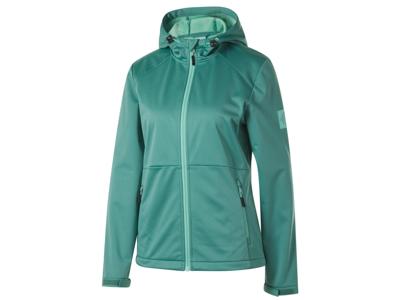 CRIVIT Dames softshelljas (Groen, XS (32/34)) CRIVIT Dames softshelljas (Groen, XS (32/34))