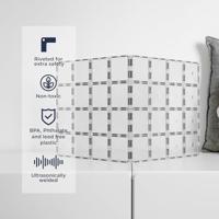 Connetix Base Plate Clear 2 stuks - thumbnail