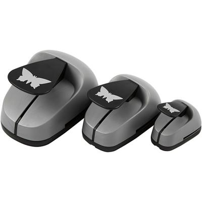 Creativ Company Ponsen set, vlinder, afm 25+49+75 mm, 3 stuk/ 1 doos