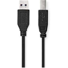 Nedis USB 3.2 Kabel A naar B 2 m