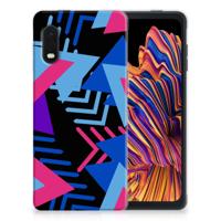 Samsung Xcover Pro | TPU Hoesje | Funky Triangle - thumbnail