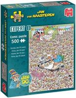 Jumbo Jan van Haasteren puzzel Expert 8: hoera, Jan 90 jaar! - 500 stukjes - thumbnail