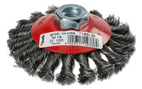 kwb AGGRESSO-FLEX ® schijfborstels, gezoomde HSS-staaldraad voor gebruik met haakse slijper 719336 1 stuk(s) - thumbnail