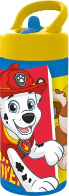 Waterfles The Paw Patrol Funday Rood Blauw PVC 410 ml