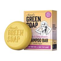 Marcel's Green Soap Shampoo bar vanille & kersenbloesem 90 Gram - thumbnail