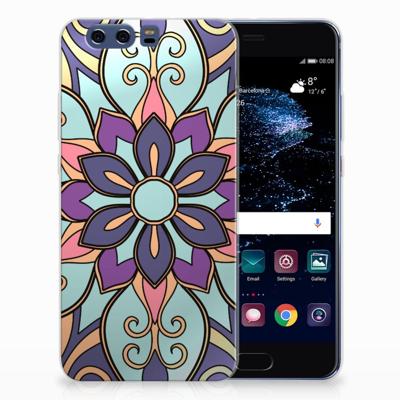 Huawei P10 Plus TPU Case Purple Flower Huawei P10 Plus TPU Case Purple Flower