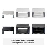 Fellowes beeldschermhouder in de hoogte verstelbaar (min. 64 mm tot 165 mm) met basis uit plastic - thumbnail