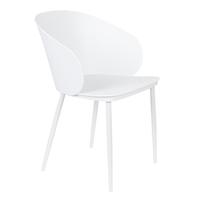 Housecraft Living Gigi Eetkamerstoelen Wit - Set van 2 - thumbnail