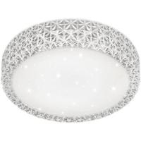 Trio Kristal plafonnièrePegasus met sterren effect wit - R62421100 - thumbnail