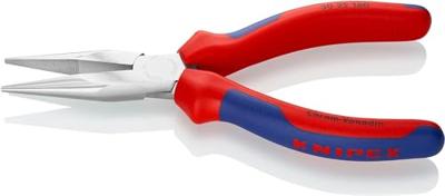 Knipex 30 25 160 Platte rondbektang Elektronica en fijnmechanica Recht Chroom-vanadium elektrostaal 160 mm - thumbnail