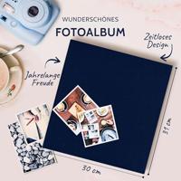 Goldbuch 31 708 Fotoalbum (b x h) 30 cm x 31 cm Blauw 100 bladzijden - thumbnail